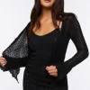 Lace Seamed Mini Dress