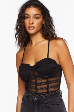 Lace Sweetheart Lingerie Bodysuit