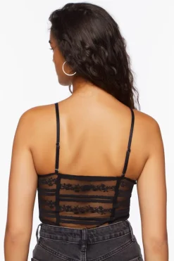 Lace Sweetheart Lingerie Bodysuit