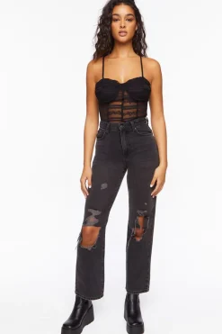 Lace Sweetheart Lingerie Bodysuit