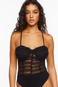 Lace Sweetheart Lingerie Bodysuit