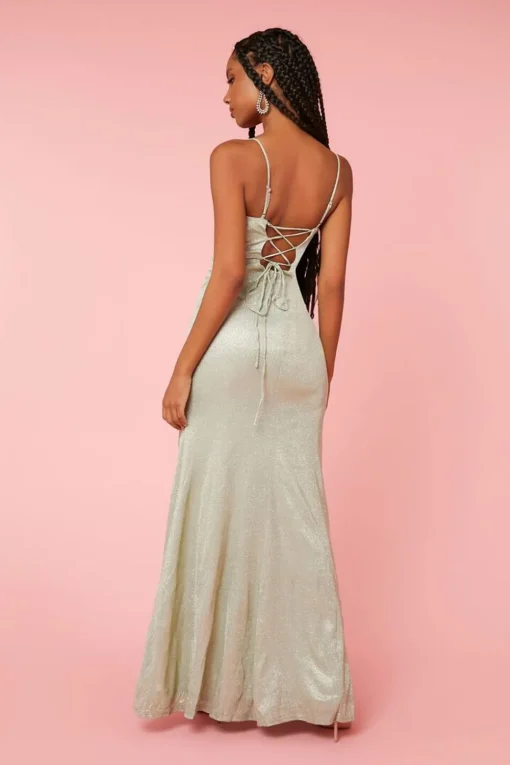 Lace-Back Sweetheart Gown