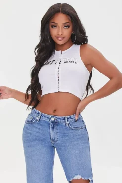 Lace-Up Dept Of Drama Tank Top