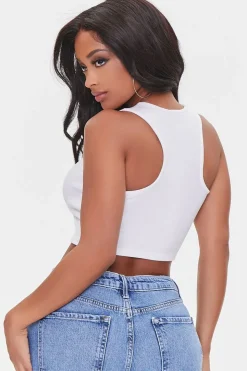 Lace-Up Dept Of Drama Tank Top