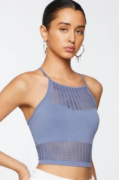 Laser-Cut Cropped Cami