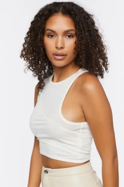 Layered Cropped Tank Top