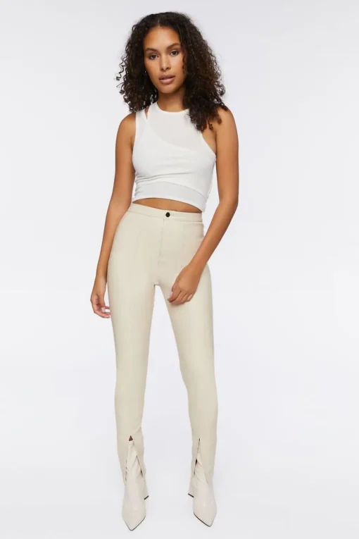 Layered Cropped Tank Top