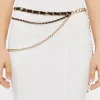Layered Curb Chain Belt