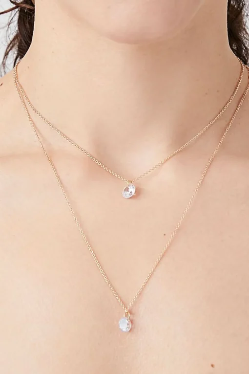 Layered Cz Necklace
