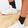 Lettuce-Edge Crew Socks