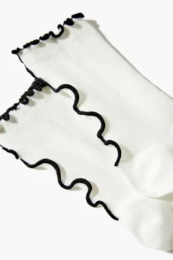 Lettuce-Edge Crew Socks