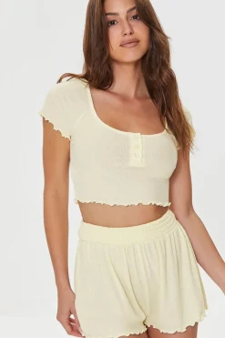 Lettuce-Edge Lounge Shorts