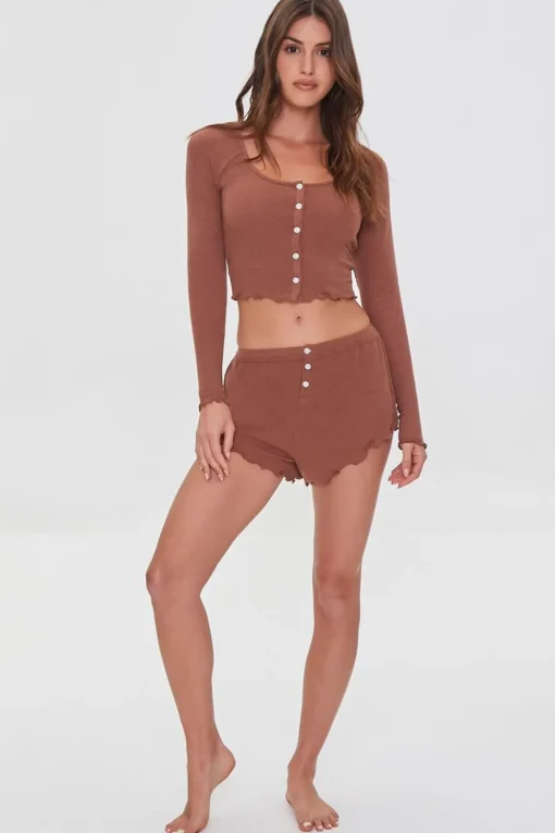 Lettuce-Edge Lounge Shorts
