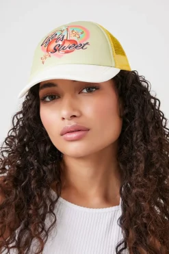 Life Is Sweet Graphic Trucker Hat