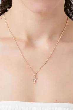 Lightning Bolt Charm Necklace