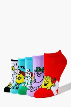 Little Miss Ankle Sock Set - 5 Pack