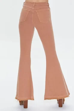 Long High-Rise Flare Jeans