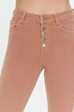 Long High-Rise Flare Jeans