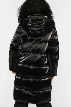 Longline Hooded Puffer Jacket