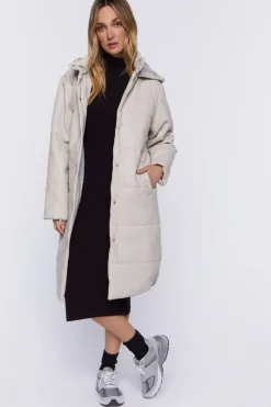 Longline Puffer Coat