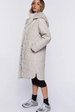Longline Puffer Coat
