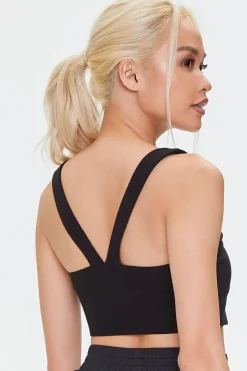 Longline V-Back Sports Bra