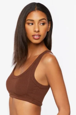 Lounge Ribbed Knit Crop Top