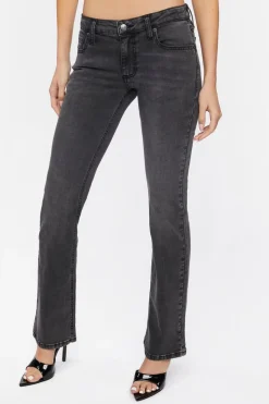 Low-Rise Bootcut Jeans