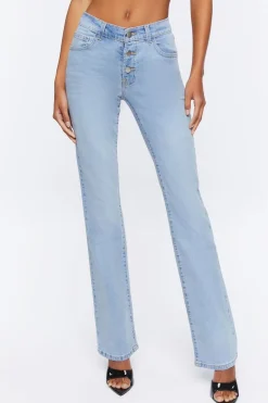 Low-Rise Bootcut Jeans