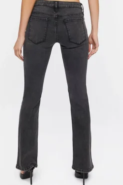 Low-Rise Bootcut Jeans