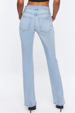 Low-Rise Bootcut Jeans