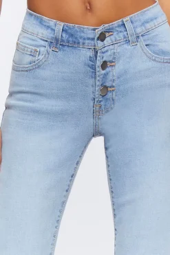 Low-Rise Bootcut Jeans