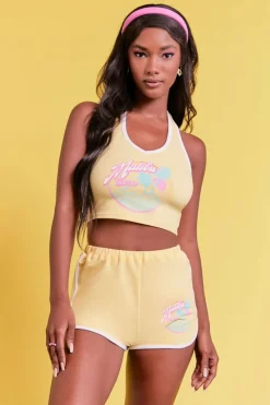Malibu Barbie™ Graphic Halter Top