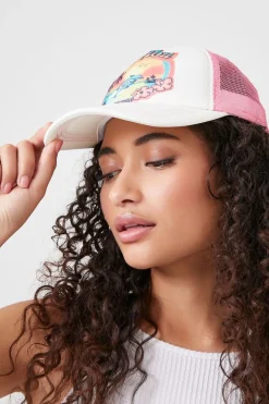 Malibu California Graphic Trucker Hat