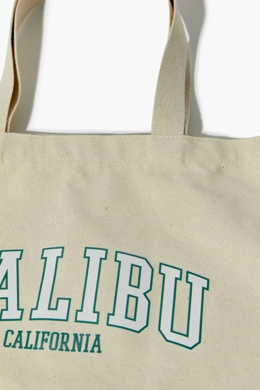 Malibu California Graphic Tote Bag
