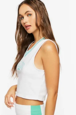 Malibu Graphic Crop Top
