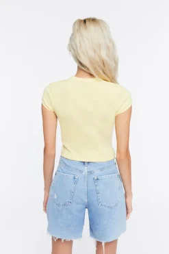 Malibu Graphic Cropped Tee