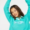 Malibu Graphic Raw-Cut Pullover