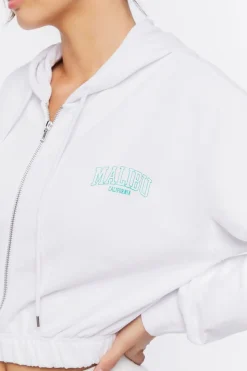 Malibu Graphic Zip-Up Hoodie