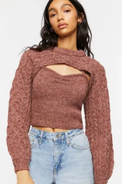 Marled Combo Sweater