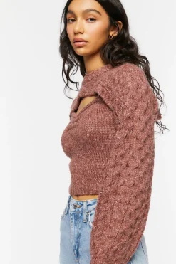 Marled Combo Sweater