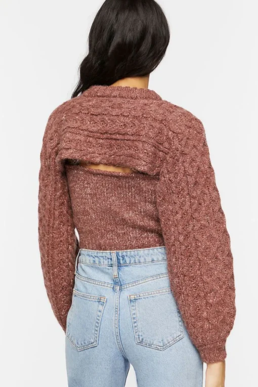 Marled Combo Sweater