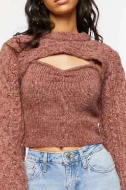 Marled Combo Sweater