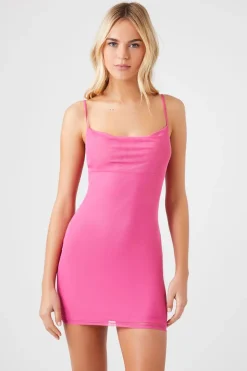 Mesh Bodycon Mini Dress