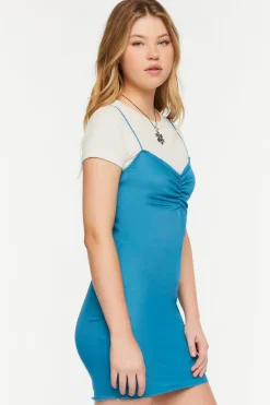 Mesh Cami Mini Dress