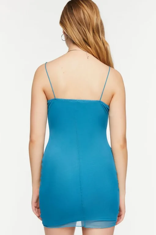 Mesh Cami Mini Dress