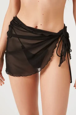 Mesh Swim Cover-Up Sarong