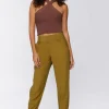 Mid-Rise Ankle Pants