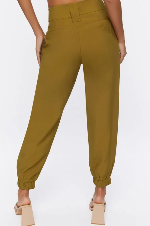 Mid-Rise Ankle Pants