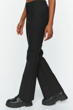 Mid-Rise Flare Pants
